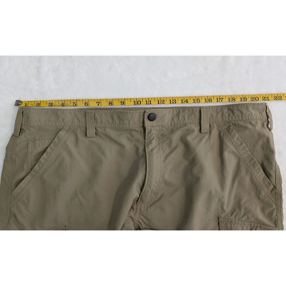 DULUTH TRADING Mens Cargo Shorts Sz 42 Armachillo Cooling TAN Ripstop Work 11" - Picture 5 of 9